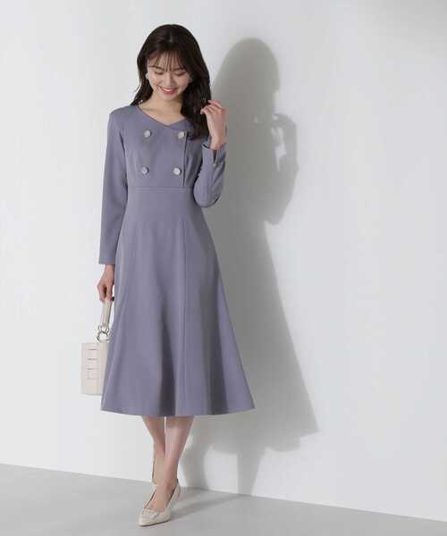 PROPORTION BODY DRESSING(プロポーションボディドレッシング)の「フレアーワンピース / 1213140301(ワンピース・レディース・ベージュ/ブルー・SMALL/MEDIUM)」の15枚目の写真