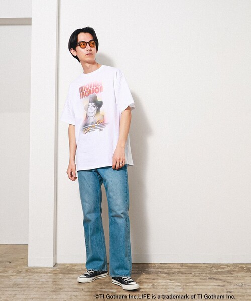 LIFE(ライフ)の「LIFE / Michael Jackson T-shirt 23SS(Tシャツ/カットソー・メンズ・ホワイト・SMALL/MEDIUM/LARGE/X-LARGE)」の2枚目の写真
