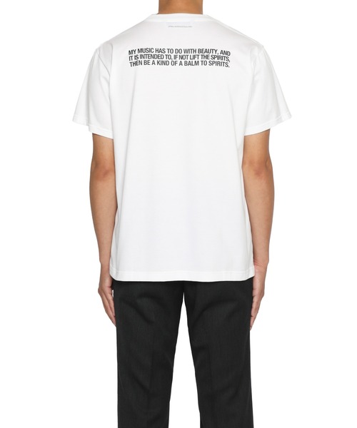 JOHN LAWRENCE SULLIVAN（ジョンローレンスサリバン）の「"GOTHIC ROCK" T-SHIRT（Tシャツ/カットソー・メンズ・ブラック/ホワイト・MEDIUM/SMALL）」の3枚目の写真