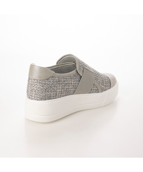 Riz raffinee（リズラフィーネ）の「厚底スリッポンスニーカー（スリッポン・レディース・アイボリー/グレー系その他4/ブラック・23cm/23.5cm/24.5cm/24cm/22.5cm）」の11枚目の写真