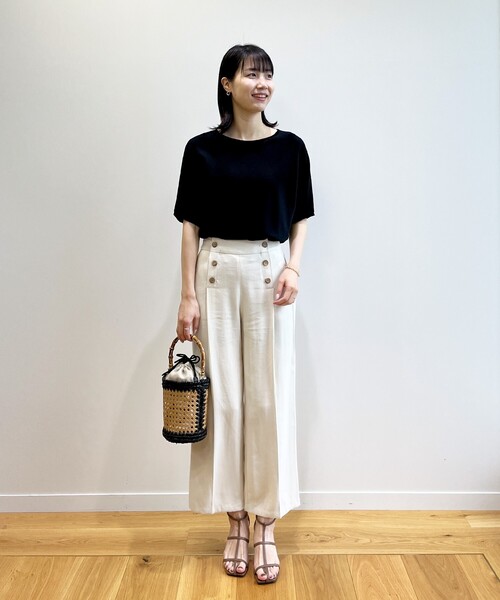 OPAQUE.CLIP(オペークドットクリップ)の「◆≪ヒルナンデス!で紹介≫ クロスストラップヒールサンダル(サンダル・レディース・ブラック/ブラウン系・02/03)」の18枚目の写真