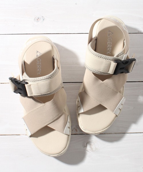 GERRY（ジェリー）の「【GERRY/ジェリー】クロスベルトスポーツサンダル レディース（サンダル・レディース・ベージュ/カーキ/ブラック・M/L/LL/S）」の18枚目の写真