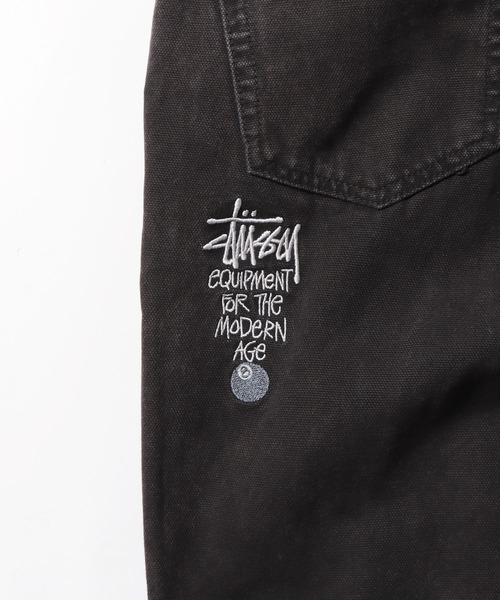 STUSSY(ステューシー)の「STUSSY/ステューシー WASHED CANVAS BIG OL' JEANS デニムパンツ(デニムパンツ・メンズ・パープル/ブラック・32inch/31inch)」の11枚目の写真