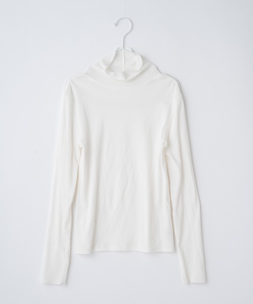 earthy（アーシー）の「オーガニックコットンテレコタートル（Tシャツ/カットソー・レディース・イエロー/オレンジ/ブルー/オフホワイト/ホワイト/ブラック/ネイビー/イエロー系その他/ブラウン・FREE）」の20枚目の写真