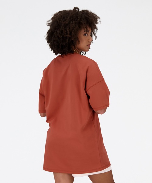 NEW BALANCE（ニューバランス）の「NB Athletics Nature State ショートスリーブTシャツ（Tシャツ/カットソー・レディース・テラコッタ/ライトグリーン/ライトパープル/ベビーピンク・SMALL/MEDIUM/LARGE/X-LARGE）」の6枚目の写真