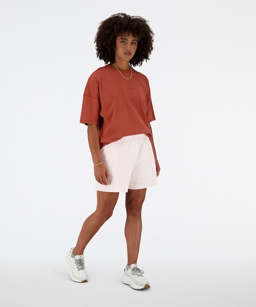 NEW BALANCE（ニューバランス）の「NB Athletics Nature State ショートスリーブTシャツ（Tシャツ/カットソー・レディース・テラコッタ/ライトグリーン/ライトパープル/ベビーピンク・SMALL/MEDIUM/LARGE/X-LARGE）」の5枚目の写真