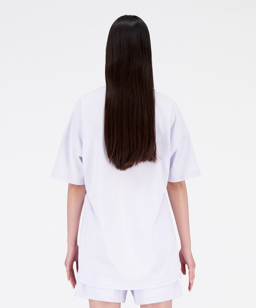 NEW BALANCE（ニューバランス）の「NB Athletics Nature State ショートスリーブTシャツ（Tシャツ/カットソー・レディース・テラコッタ/ライトグリーン/ライトパープル/ベビーピンク・SMALL/MEDIUM/LARGE/X-LARGE）」の12枚目の写真