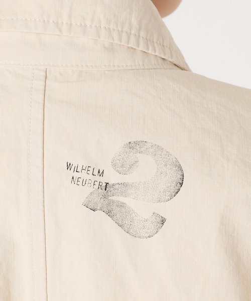 U by SPICK&SPAN（ユーバイスピックアンドスパン）の「【WILHELM NEUBER】別注ハーフスリーブ ボイラースーツ（つなぎ/オールインワン・レディース・ブラック/アイボリー/ピンク・SMALL/MEDIUM）」の4枚目の写真