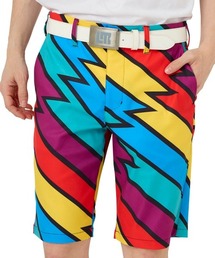 Loudmouth/ラウドマウス ゴルフウェア 総柄 ショートパンツ ハーフパンツ UVカット ストレッチ