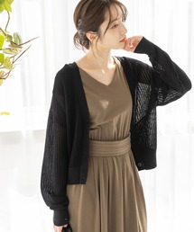Andemiu | メッシュカーディガン195659(カーディガン/ボレロ)