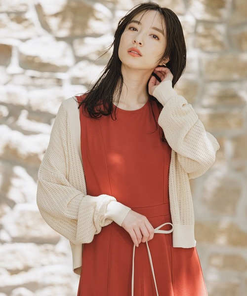 カーディガン ボレロ セール】メッシュカーディガン195659（カーディガン/ボレロ）｜Andemiu