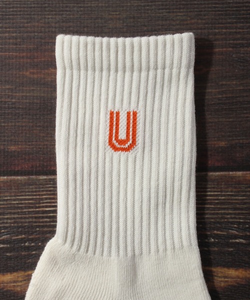UNIVERSAL OVERALL（ユニバーサルオーバーオール）の「【UNIVERSAL OVERALL/ユニバーサルオーバーオール】3Pソックス サイドUOロゴクオーター/靴下（ソックス/靴下・メンズ・マルチ/その他1/その他2/その他3/その他4・25-27CM）」の14枚目の写真