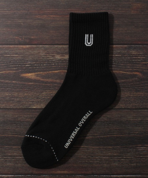 UNIVERSAL OVERALL（ユニバーサルオーバーオール）の「【UNIVERSAL OVERALL/ユニバーサルオーバーオール】3Pソックス サイドUOロゴクオーター/靴下（ソックス/靴下・メンズ・マルチ/その他1/その他2/その他3/その他4・25-27CM）」の18枚目の写真
