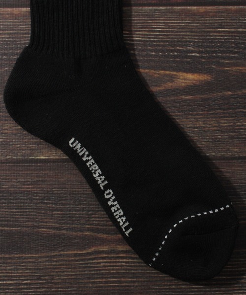 UNIVERSAL OVERALL（ユニバーサルオーバーオール）の「【UNIVERSAL OVERALL/ユニバーサルオーバーオール】3Pソックス サイドUOロゴクオーター/靴下（ソックス/靴下・メンズ・マルチ/その他1/その他2/その他3/その他4・25-27CM）」の20枚目の写真