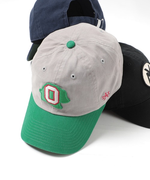 AMERICAN NEEDLE（アメリカンニードル）の「【AMERICAN NEEDLE】ベースボールロゴキャップ（キャップ・メンズ・ネイビー/ブラック/グレー・FREE）」の2枚目の写真