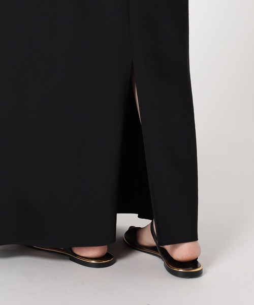 Spick & Span Hardy Noirストライプロングワンピース Spick & Span - HARDY NOIR 2wayフラワープリントワンピースの