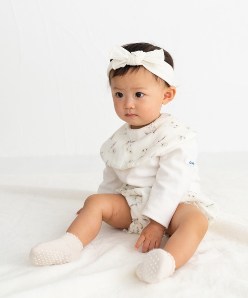 lien de famille （リヤンドファミーユ）の「8colorﾘﾌﾞﾍｱﾊﾞﾝﾄﾞ（その他ベビー用品・キッズ・ライトオレンジ系/ピンク/サンドベージュ/ホワイト・ONE SIZE]）」の13枚目の写真