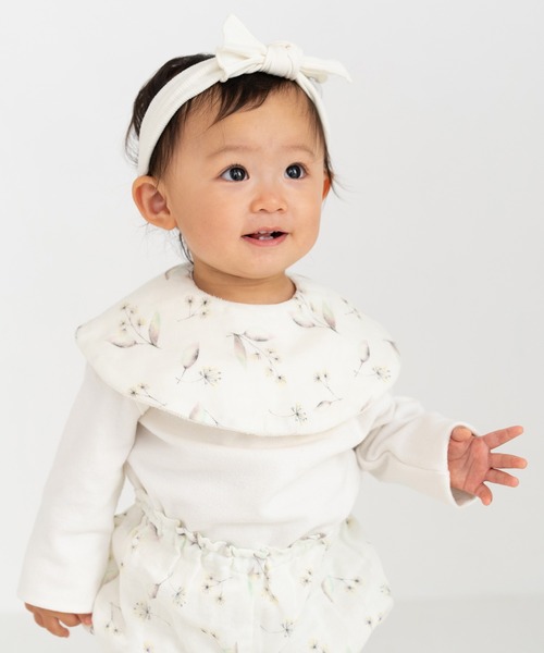 lien de famille （リヤンドファミーユ）の「8colorﾘﾌﾞﾍｱﾊﾞﾝﾄﾞ（その他ベビー用品・キッズ・ライトオレンジ系/ピンク/サンドベージュ/ホワイト・ONE SIZE]）」の5枚目の写真