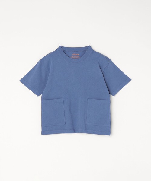 SHIPS any(シップス エニィ)の「SHIPS any: ”COTTON USA” キャンプポケット クルーネック Tシャツ<KIDS>(Tシャツ/カットソー・キッズ・チャコールグレー/ロイヤルブルー/ベージュ系その他・M(125-135)/S(110-120)/L(140-150))」の20枚目の写真