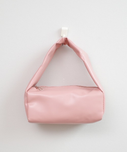 shopnikoniko（ショップニコニコ）の「ワンハンドル ミニポーチバッグ（ハンドバッグ・レディース・ベージュ/ホワイト/ピンク/グリーン/ブラック・フリー）」の20枚目の写真