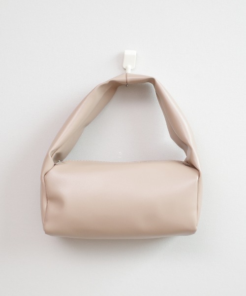 shopnikoniko（ショップニコニコ）の「ワンハンドル ミニポーチバッグ（ハンドバッグ・レディース・ベージュ/ホワイト/ピンク/グリーン/ブラック・フリー）」の21枚目の写真