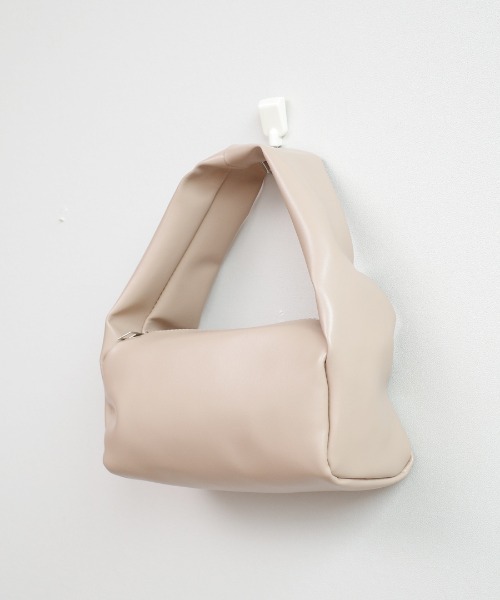 shopnikoniko（ショップニコニコ）の「ワンハンドル ミニポーチバッグ（ハンドバッグ・レディース・ベージュ/ホワイト/ピンク/グリーン/ブラック・フリー）」の22枚目の写真