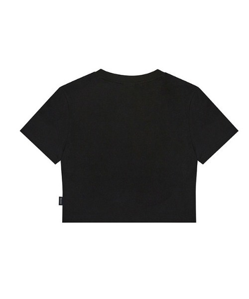 LUVISTRUE（ラヴイズトゥルー）の「A'GEM/9 × .kom 『LUV IS TRUE/ラブ イズ トゥルー』VS PICKY CROP TEE/ピッキークロップ  半袖カットソー（Tシャツ/カットソー・レディース・ブラック/ホワイト・FREE）」の18枚目の写真