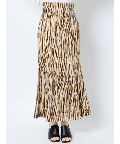 MURUA（ムルーア）の「バックスリットハイウエストマーメイドスカート（スカート・レディース・ベージュ/その他1/ブラック・1/2/0）」の16枚目の写真