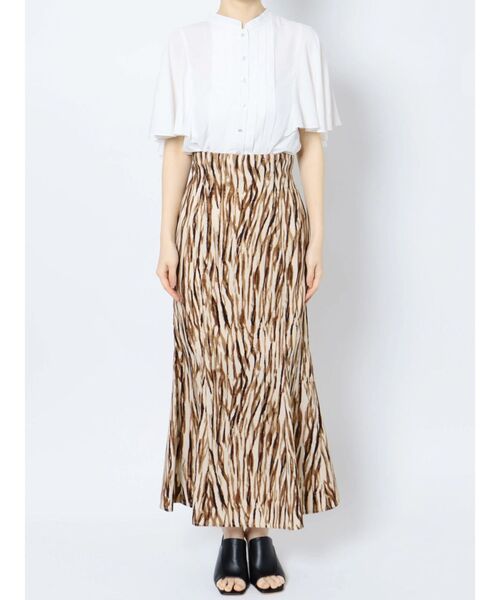 MURUA（ムルーア）の「バックスリットハイウエストマーメイドスカート（スカート・レディース・ベージュ/その他1/ブラック・1/2/0）」の22枚目の写真