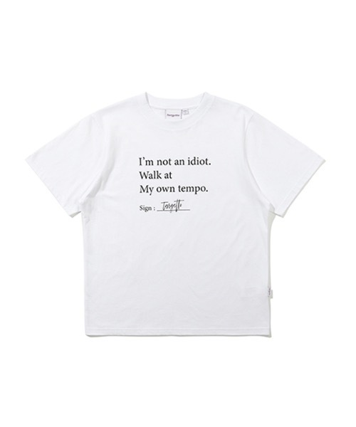 セール】【TARGETTO 】アイムノット アン イディオット Tシャツ / I