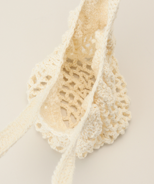 CITYSHOP（シティーショップ）の「【VALENCIA SHANELLE】LALUSIA MARKET バッグ（ショルダーバッグ・レディース・ホワイト・FREE）」の6枚目の写真