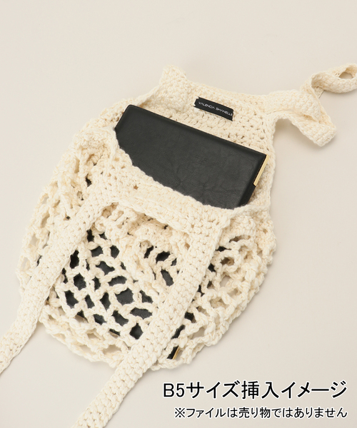 CITYSHOP（シティーショップ）の「【VALENCIA SHANELLE】LALUSIA MARKET バッグ（ショルダーバッグ・レディース・ホワイト・FREE）」の7枚目の写真