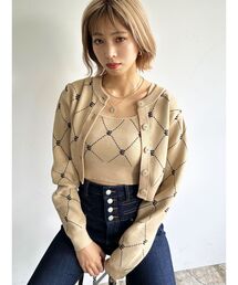 EMODA | ジャガードツインニット(ニット/セーター)