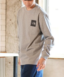 THE NORTH FACE/ザ・ノース・フェイス L/S SQUARE LOGO TEE 長袖Tシャツ/ロンT ワンポイント UVケア NT82334