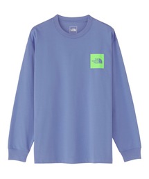 THE NORTH FACE/ザ・ノース・フェイス L/S SQUARE LOGO TEE 長袖Tシャツ/ロンT ワンポイント UVケア NT82334