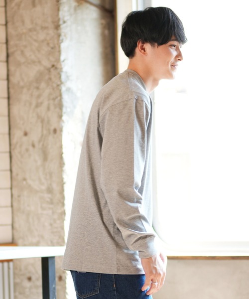 THE NORTH FACE/ザ・ノース・フェイス L/S SQUARE LOGO TEE 長袖