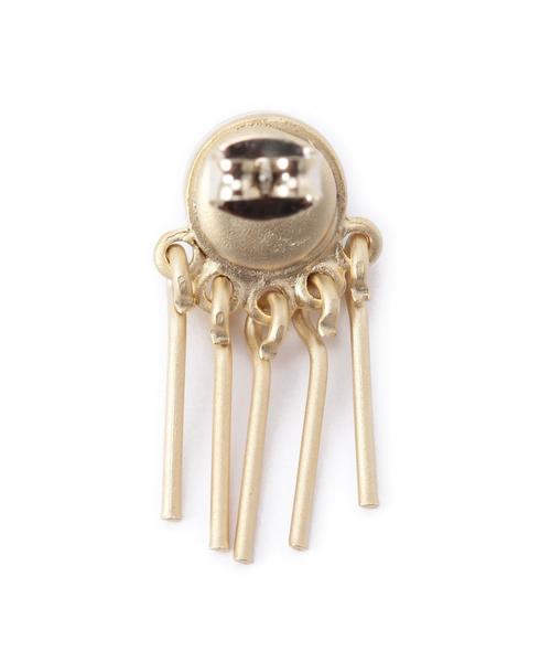 BEAUTY&YOUTH UNITED ARROWS(ビューティーアンドユースユナイテッドアローズ)の「BY メタルフリンジビジューピアス◆(ピアス(両耳用)・レディース・ゴールド/シルバー・フリー)」の4枚目の写真