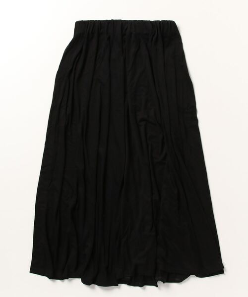 SETUP7(セットアップセブン)の「【SETUP7】モノトーンギャザースカート KNF030(スカート・レディース・ダークグレー/ブラック・FREE)」の5枚目の写真