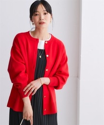 nissen | スウェットライクニットカーディガン(カーディガン/ボレロ)