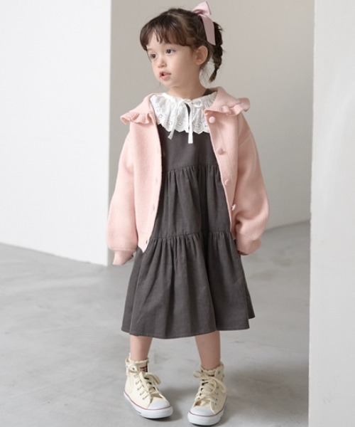 nonnondorl rose エレガント フリル付き ウールジャケット 日本製 nonnondorl rose エレガント フリル付き ウールジャケット 日本製