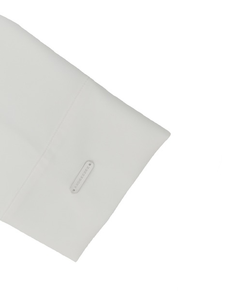 ANDGEEBEE（アンジービー）の「UNISEX スタンドネックボタンシャツ（シャツ/ブラウス・レディース・ホワイト/チャコールグレー・X-LARGE）」の11枚目の写真