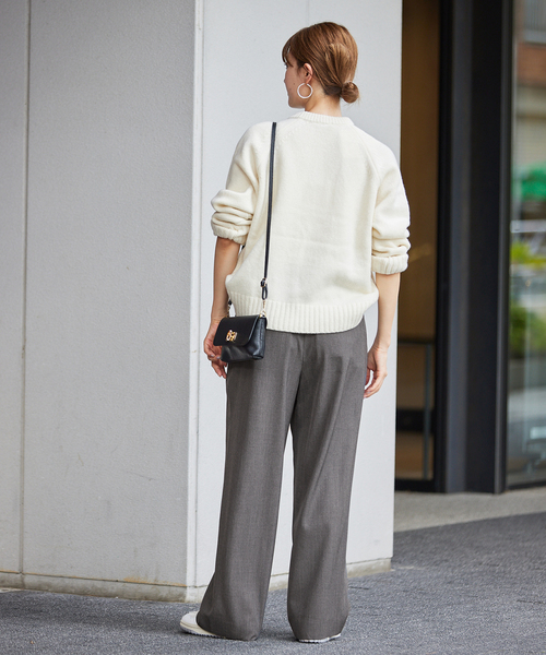 FRAMeWORK（フレームワーク）の「ウールレーヨンツイルセミワイド