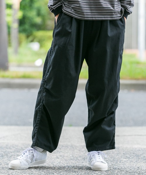 【美品】バイオ加工チノパンツ Whim Gazette チノパン バイオ加工チノパンツ レディース