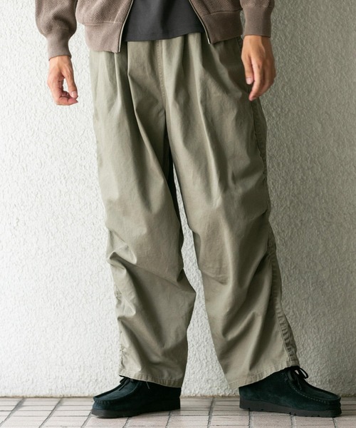 URBAN RESEARCH DOORS（アーバンリサーチドアーズ）の「ボールバイオ チノオーバーパンツ（チノパンツ・メンズ・ブラック/カーキ・LARGE/MEDIUM）」の14枚目の写真