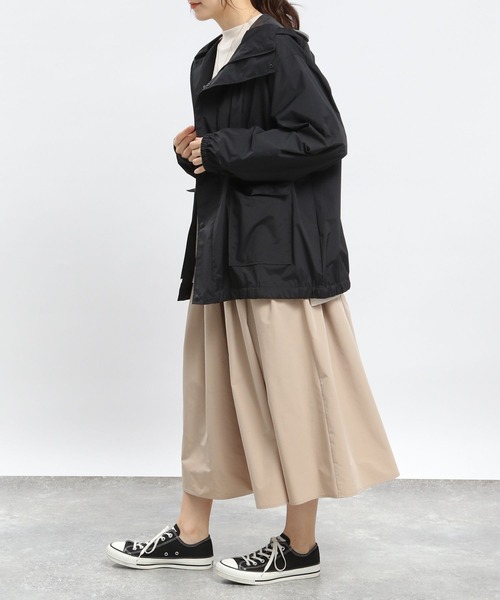 GLOBAL WORK Smile Seed Store（グローバルワーク スマイルシードストア）の「レインブルゾン/975909（ブルゾン・レディース・ブラック/ライトグレー/ダークカーキ・LARGE/MEDIUM/SMALL）」の6枚目の写真