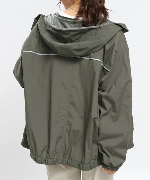 GLOBAL WORK Smile Seed Store（グローバルワーク スマイルシードストア）の「レインブルゾン/975909（ブルゾン・レディース・ブラック/ライトグレー/ダークカーキ・LARGE/MEDIUM/SMALL）」の20枚目の写真