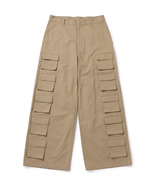 M TO R（ムウトアール）の「［PANTS］SUPER POCKET BUGGY PANTS UNISEX（その他パンツ・レディース・ブラック/ベージュ・40/38/36）」の16枚目の写真
