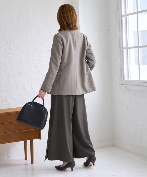 ROPE' PICNIC（ロペピクニック）の「スカートライクパンツ（その他パンツ・レディース・チャコールグレー/ブラウン・36/38）」の20枚目の写真