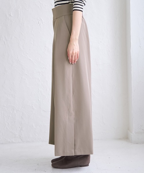 ROPE' PICNIC（ロペピクニック）の「スカートライクパンツ（その他パンツ・レディース・チャコールグレー/ブラウン・36/38）」の7枚目の写真