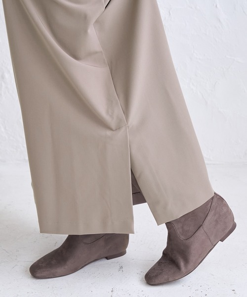 ROPE' PICNIC（ロペピクニック）の「スカートライクパンツ（その他パンツ・レディース・チャコールグレー/ブラウン・36/38）」の13枚目の写真